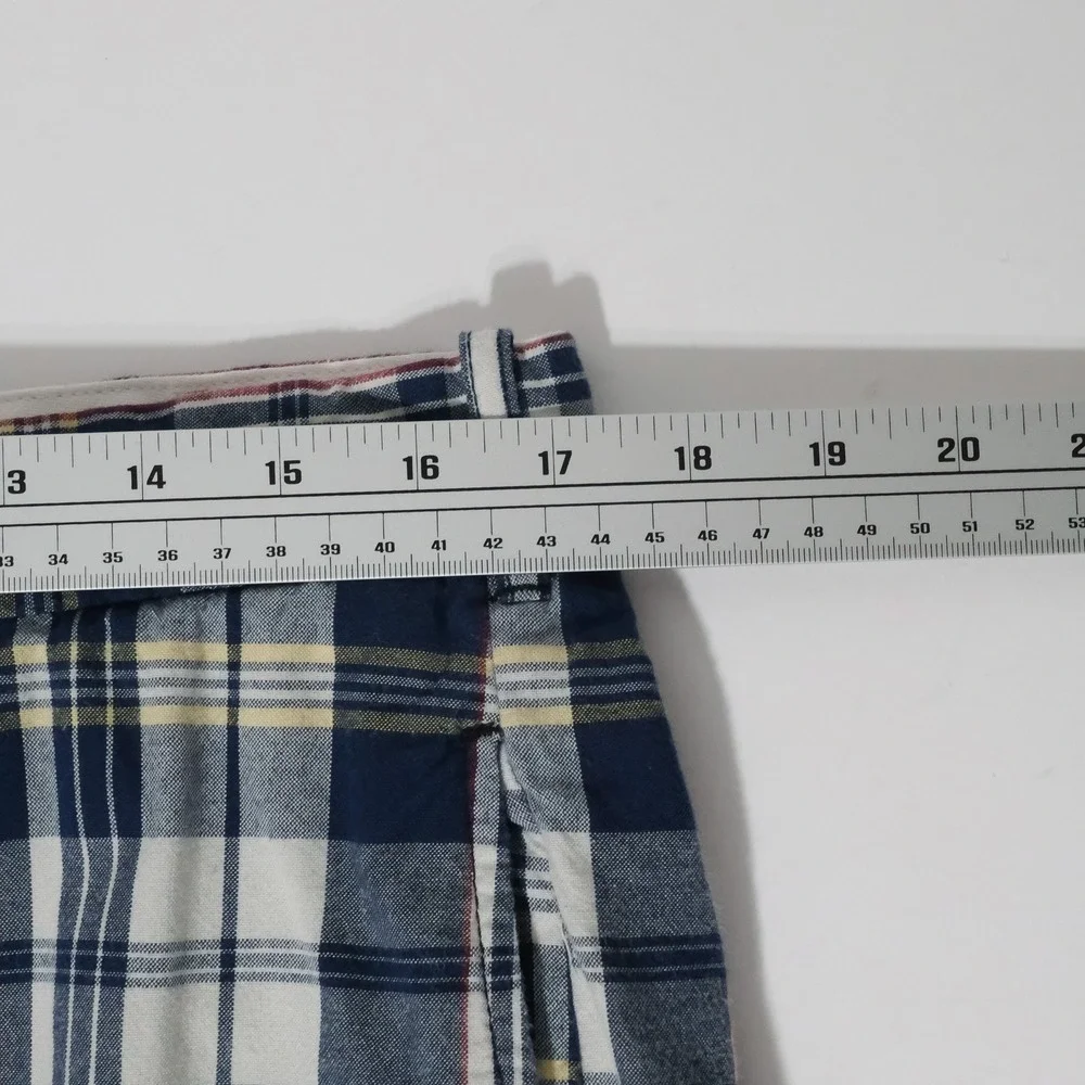 Vintage Polo Ralph Lauren Shorts Mens 36 Plaid Cotton 10